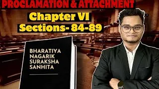 Thumbnail: Proclamation & Property Attachment Explained: BNSS 2023 I Chapter 6 Demystified!