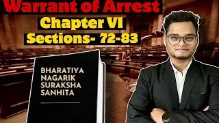 Thumbnail: Arrest Warrant under BNSS 2023 I Chapter 6 I Process to Compel Appearance