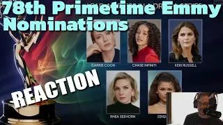 Thumbnail: 78th Primetime Emmy Nominations Reaction (2026)