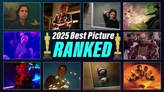 Thumbnail: 2025 Best Picture Nominees Ranked