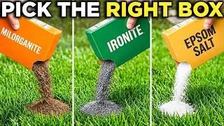 Thumbnail: Milorganite vs Ironite vs Epsom Salt — A 45-Year Lawn Man's Verdict