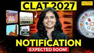 Thumbnail: 🥉 CLAT 2027 Notification: Expected Date, Registration Timeline & Everything You Need to Know