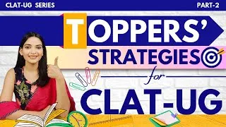 Thumbnail: CLAT 2024 preparation | CLAT Toppers strategy | How to start CLAT preparation |  #2 CLAT UG Series