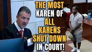 Thumbnail: The MOST Karen Of All KARENS Gets HUMILIATED IN COURT!!! Pro Se DISASTER!!!