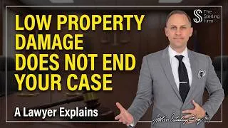 Thumbnail: How To Win A Case With Low Property Damage? #lawyer #caraccident