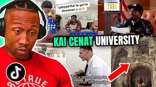 Thumbnail: Warning 🚫😳  " Kai Cenat Streamer University‼️" The Most Shocking TikTok's EVER!