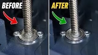 Thumbnail: Are Dirty Lead Screws Ruining Your 3D Prints? Here’s the fix.