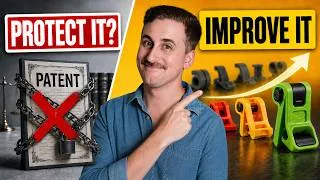 Thumbnail: Why Patenting Your 3D Print Is a TERRIBLE IDEA (3 Better Ways)