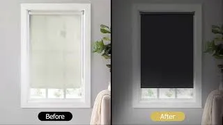Thumbnail: Out with the old, dirty roller shades