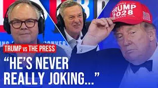 Thumbnail: Trump attacks press at White House dinner... as Epstein journalists get award