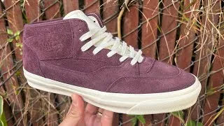Thumbnail: Vans Review: OTW x JJJJound Half-Cab Reissue 33 Decon (Burgundy)