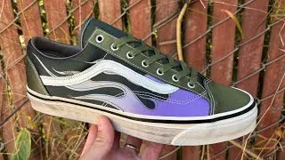 Thumbnail: Vans Review: LX Old Skool 36 “Archive Flame” (Green Balsam)