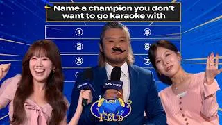 Thumbnail: Which Champion Do You NOT Want to Karaoke With? Survey says... | LCK FEUD Ep.9