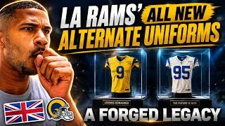 Thumbnail: British NFL Fan Reacts to the LA Rams' NEW Alternate Uniforms!