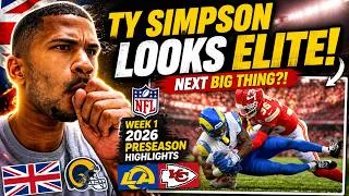 Thumbnail: British NFL Fan Reacts to Los Angeles Rams vs Kansas City Chiefs | 2026 Preseason Week 1