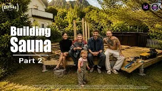 Thumbnail: Building our backyard sauna! | ELYS Vlog #23