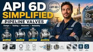 Thumbnail: API 6D Pipeline Valves Simplified | Design, Testing, Reliability and Failure Prevention