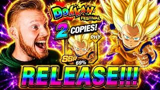 Thumbnail: INSANE LUCK! New SSJ3 Goku (Mini) Daima Summons! | Dokkan Battle