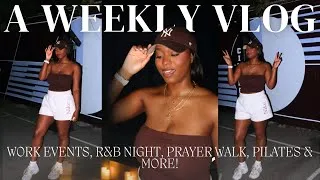 Thumbnail: WEEKLY VLOG: Work Event, R&B Girls Night, Photoshoots, Faith Walk & A Pilates Sister Date 🤍