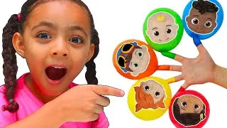 Thumbnail: Finger Family Song with Cocomelon Toys Pretend Play | More Nursery Rhymes and Kids Songs