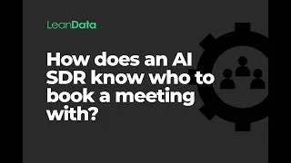 Thumbnail: How Does an AI SDR Know Who to Book a Meeting With?