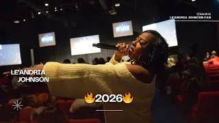 Thumbnail: ✨"BETTER DAYS" LE'ANDRIA JOHNSON PASSES THE MIC! 🎤 Raw Worship Moments & Powerful Crowd Solos