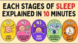 Thumbnail: Every Sleep Stage Explained in 10 Min