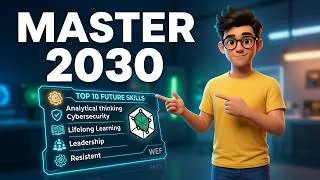 Thumbnail: The Top 10 Skills You Need by 2030 (According to the World Economic Forum)