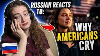 Thumbnail: Why Do Americans Cry During The Anthem | Russian Reacts: The Flag Refused to Fall