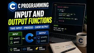 Thumbnail: Printf & Scanf in C | Input & Output for Beginners