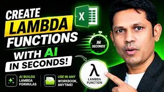 Thumbnail: Build Excel Custom Functions Without Coding | AI Automation