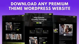 Thumbnail: How to Make a PRO Agency Website in WordPress 2025 ~ Elementor Premium Theme Free Download
