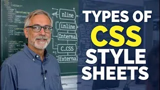 Thumbnail: Different Types of Style Sheets in CSS | Inline, Internal & External CSS | Internet & Web Technology