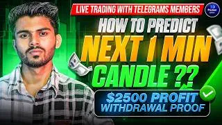 Thumbnail: Pocket option 1 Minute Live Trading | Live With Telegram members | Tanishq Vairagi