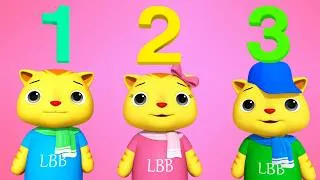 Thumbnail: 3 Little Kittens Lost Their Mittens! 🐱🧤+ More Nursery Rhymes & Kids Songs - ABCs and 123s
