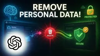 Thumbnail: How to Remove Personal Data from ChatGPT | Protect Your Privacy & Delete Personal Information