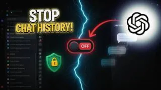 Thumbnail: How to Stop ChatGPT from Saving Chat History | Disable Chat History & Protect Privacy