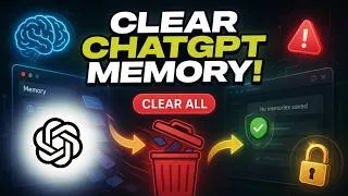 Thumbnail: How to CLEAR Saved Memories in ChatGPT