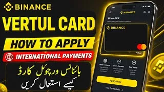 Thumbnail: How to get binance virtual card | Use binance card for international payments | Apply binance card