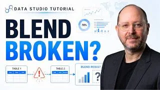 Thumbnail: 5 Reasons Your Data (Looker) Studio Blends Don't Work (And How To Fix Them)