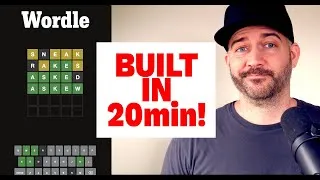 Thumbnail: Build Wordle in 20min with React.js!