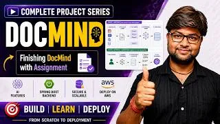 Thumbnail: Finishing DocMind | Here is assignment for you | AI Based Project using Spring Boot #13
