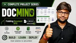 Thumbnail: Finishing Document APIS | DocMind Project 🚀 AI Based Project using Spring Boot #9