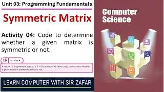 Thumbnail: How to Check if a Matrix is Symmetric in Python (Write & Optimize Your Code in VS Code)