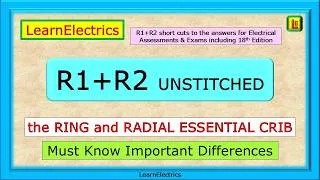 Thumbnail: R1+R2 UNSTITCHED – HOW DO WE FIND LITTLE r1 & r2 FROM BIG R1+R2 – HOW DO WE CALCULATE VOLTAGE DROPS