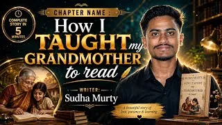 Thumbnail: How I Taught My Grandmother to Read in 5 Minutes | Class 9 English Kaveri 