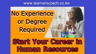Thumbnail: How To Start An Amazing Career in Human Resource