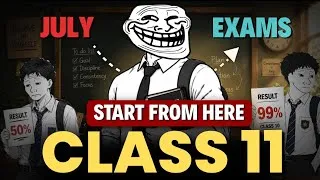Thumbnail: Fastest way to cover syllabus of Class 11 🔥| how to start class 11 | class 11 roadmap 2026