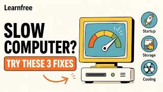 Thumbnail: 3 Free Tweaks to Instantly Speed Up Your Old PC Before You Buy New