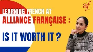 Thumbnail: Pros and cons of learning French at Alliance Française 🇫🇷 | Learn French Language | French classes |